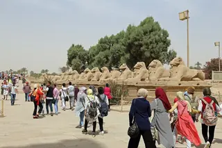 Avenue of Ram-Headed Sphinxes