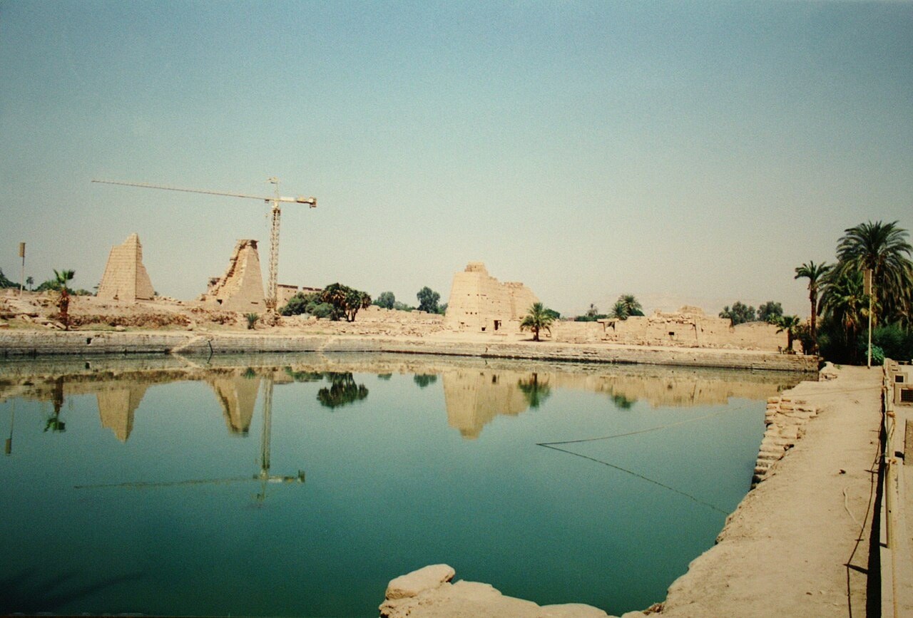 Sacred Lake and Scarab