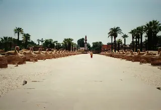 Avenue of Human-Headed Sphinxes