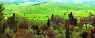 Pienza City Walls and Val d'Orcia Viewpoint