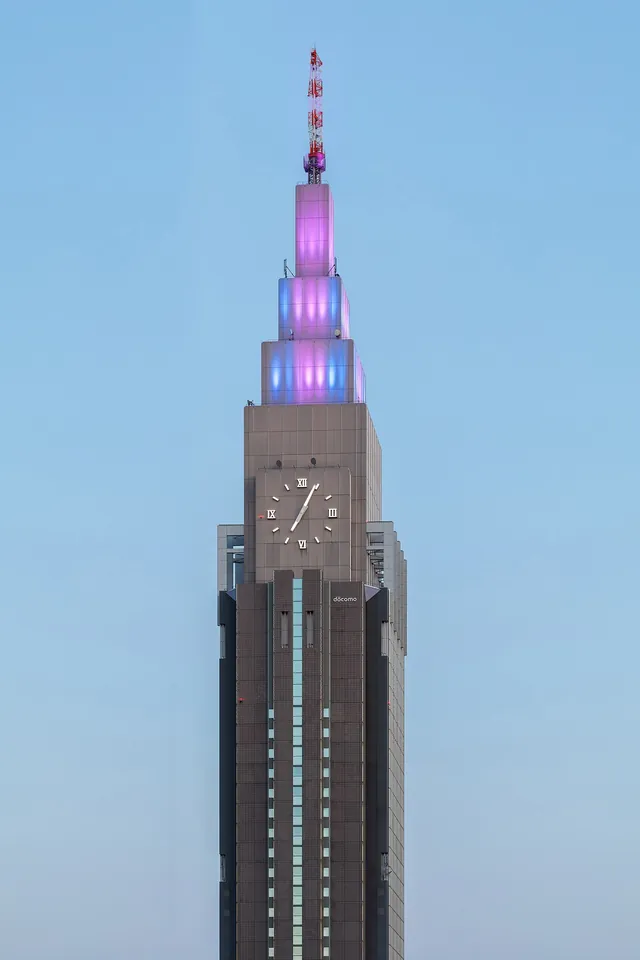 NTT DoCoMo代代木大樓景觀點